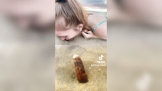 Nature Girl Sucks Cock (wait for it)