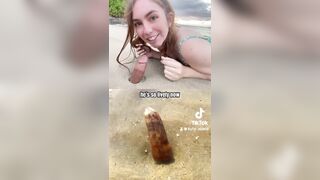 Nature Girl Sucks Cock (wait for it)