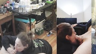 Heather Kane attempts Cock Sucking Record