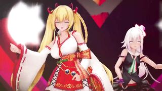 Mmd R-18 Anime Girls Sexy Dancing Clip 253