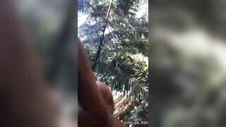 Forest sex - outdoor