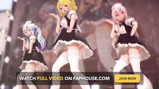 Mmd R-18 Anime Girls Sexy Dancing Clip 289