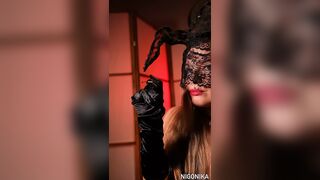 Beautiful Erotics of a Black Bunny with Cigarettes - Promo Nigonika 2024