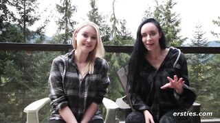 Ersties - Sexy Lesbian Couple Does Naughty Things in a Cabin