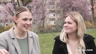 Ersties - Nina C und Emma K haben Analsex mit einem Strapon.