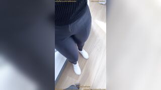 Trailer - Huge cumshot on black toes after teasing!