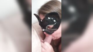 Catwoman gives Batman blowjob in the bathroom first time on camera amateurs.