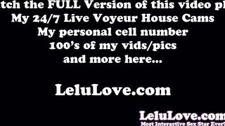 Homemade babe's fun behind the scenes VLOG of strap-on play JOE femdom dildo fucking asshole closeups & more... - Lelu Love