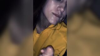 Extra sloppy blowjob