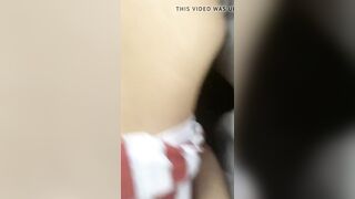 Backseat blowjob